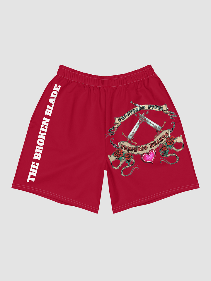 Broken Blade Crest Shorts [RED] product image (1)