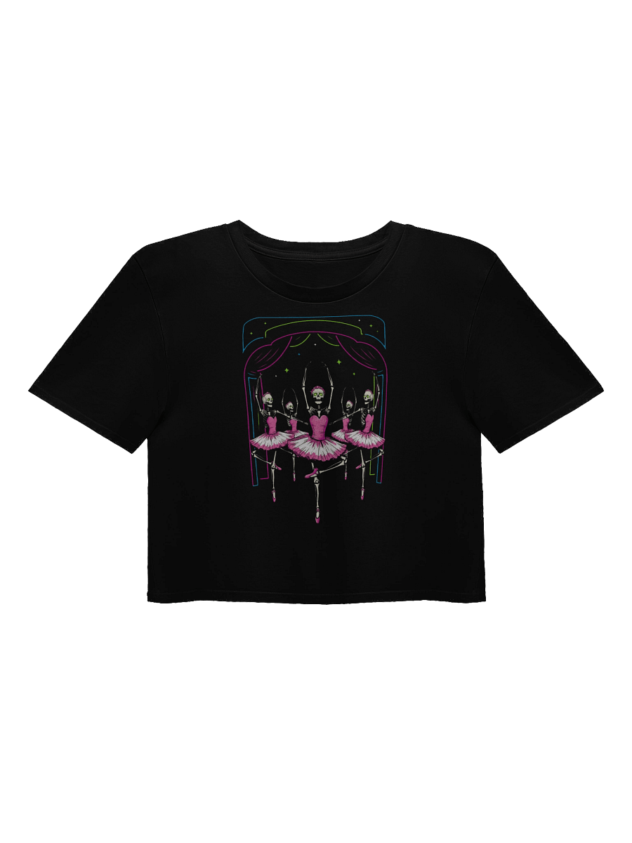 Skeleton & Ballerina Dance Crop Top product image (1)