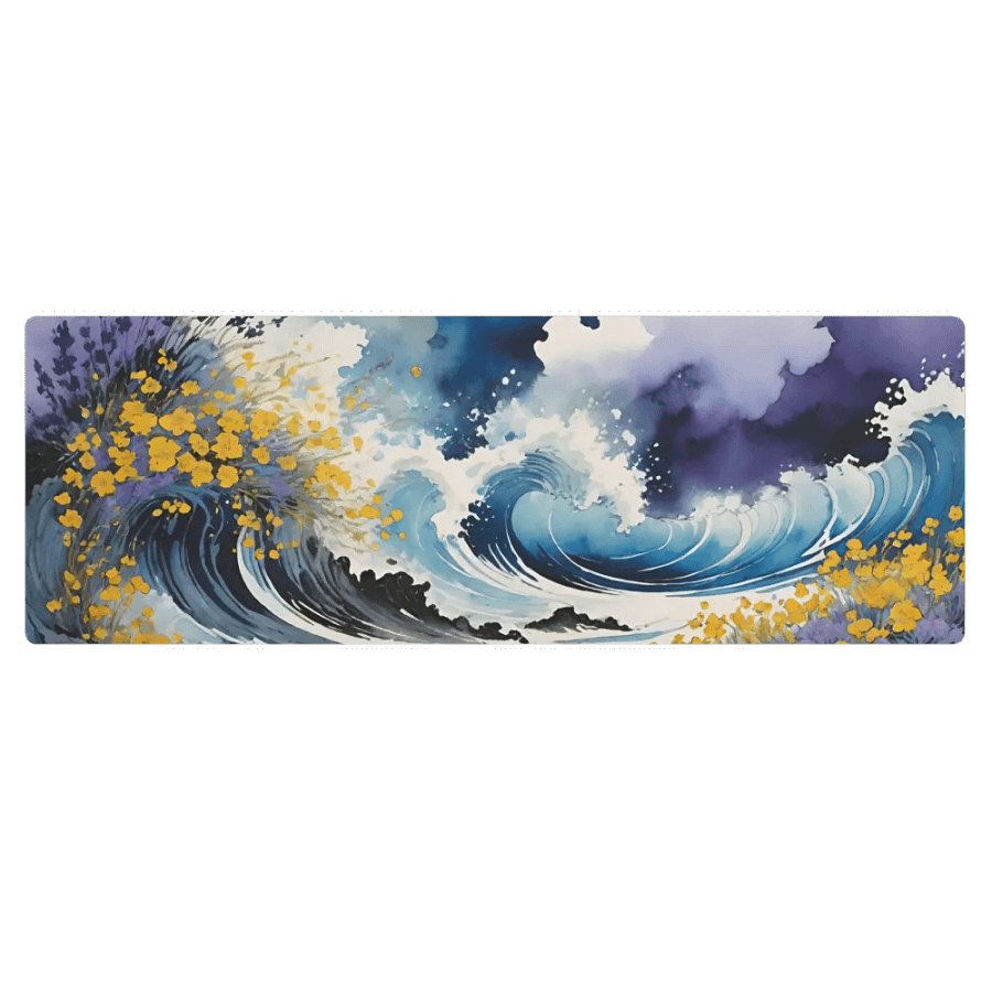 Floral Seas Yoga Mat product image (1)