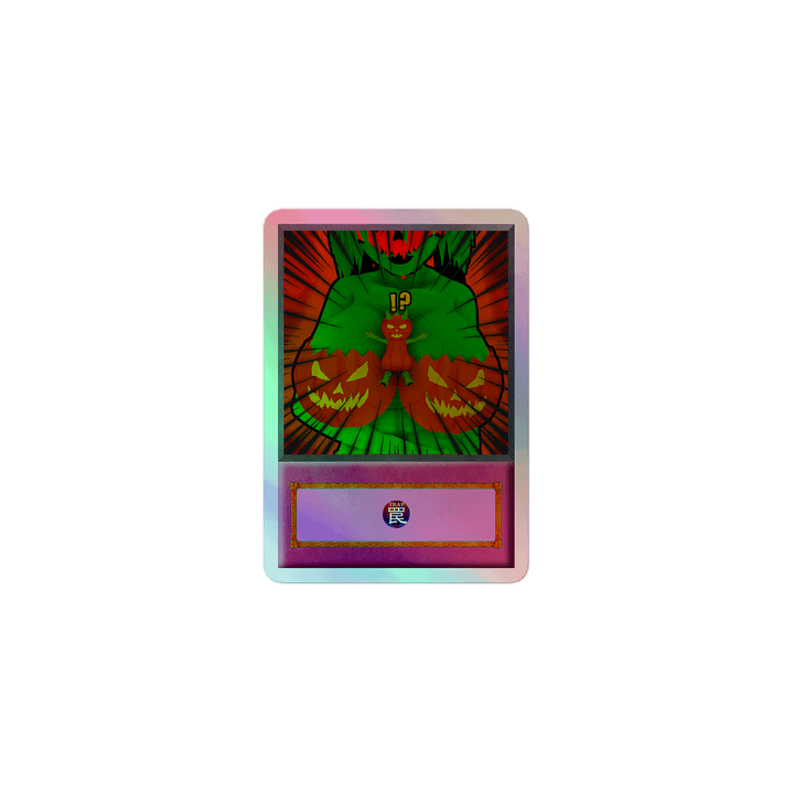 BOOBA TRAP CARD! Holographic Sticker! product image (1)