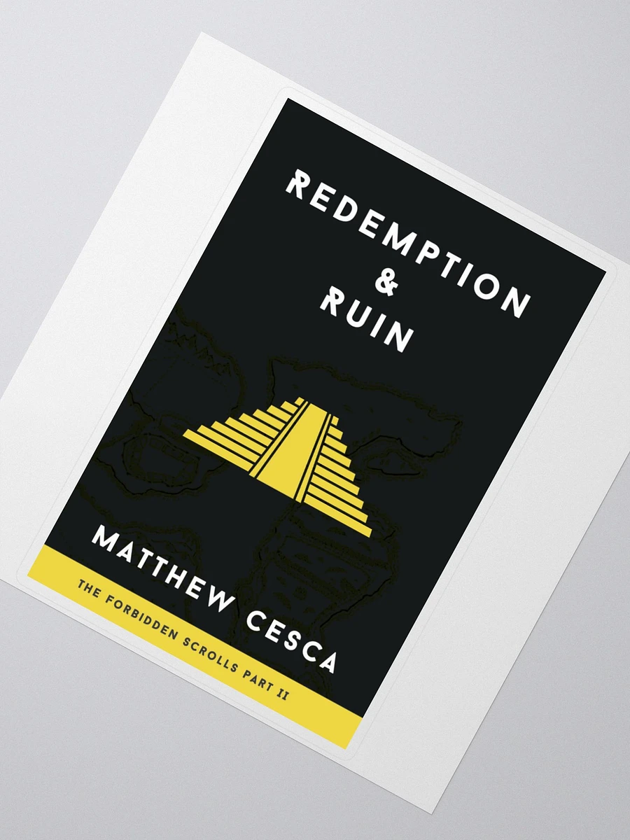 Redemption & Ruin Book Cover Sticker product image (2)