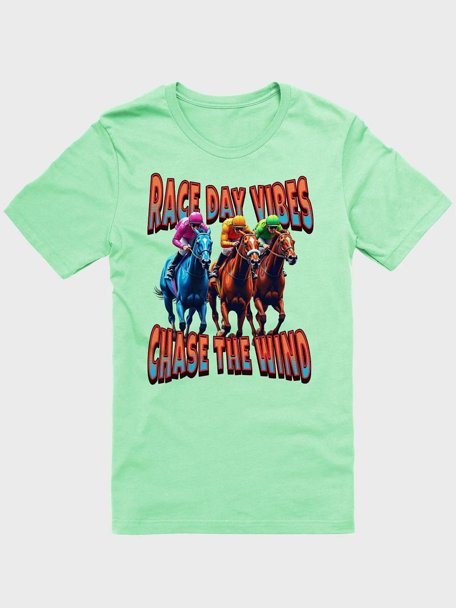 Race Day Vibes Chase the Wind Horse Racing Jockey T-Shirt product image (28)