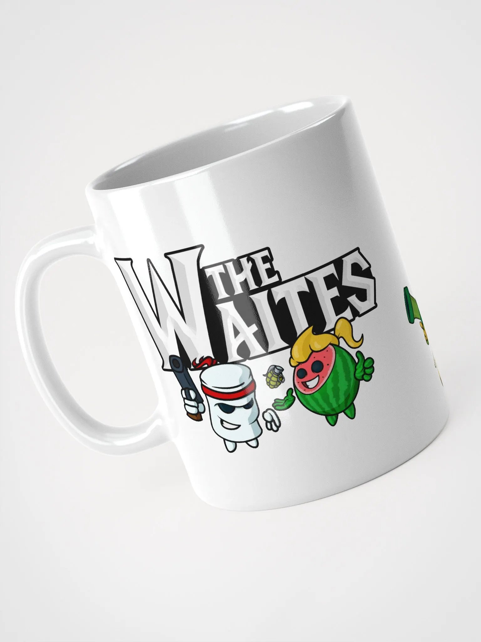 Whimsical Characters White Glossy Mug product image (8)