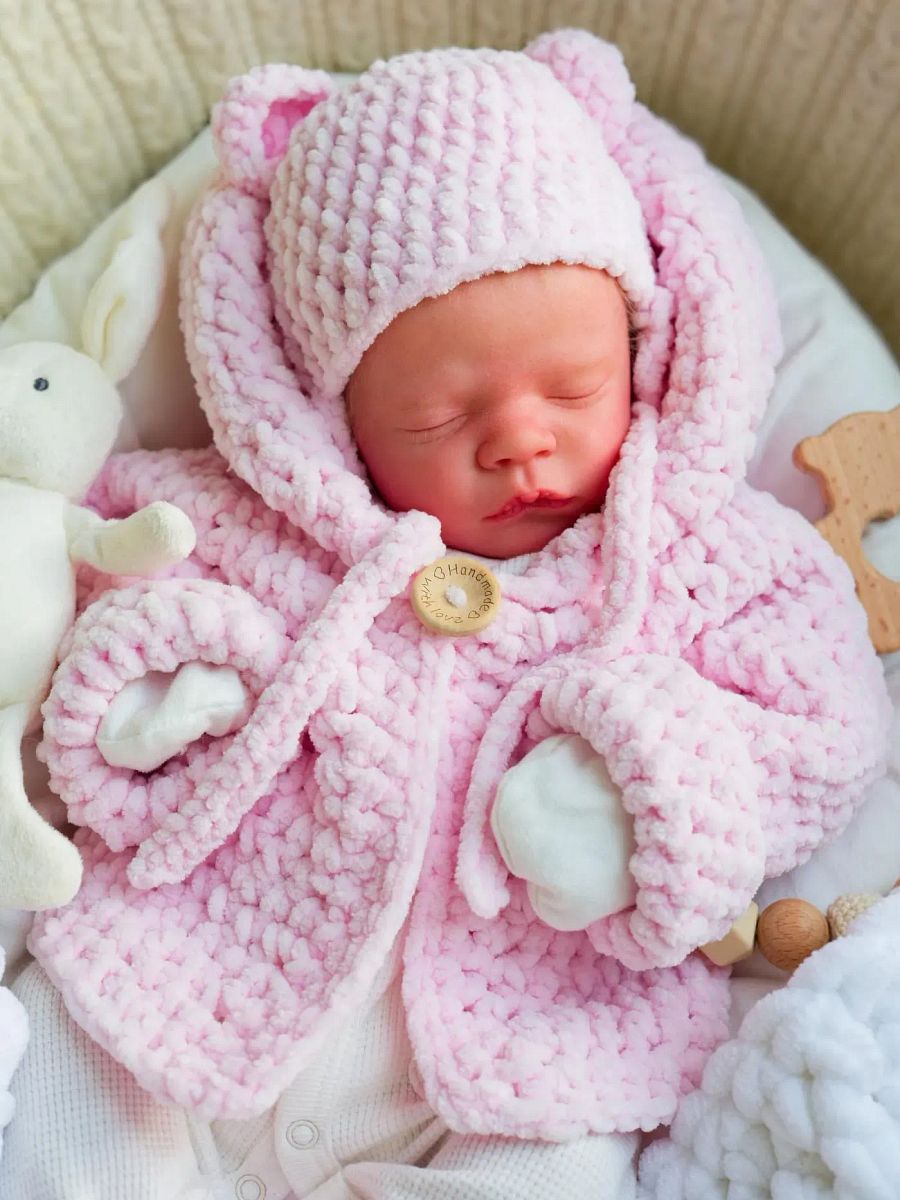 Crochet Pattern: Baby Hat (with Bear Ears) product image (4)