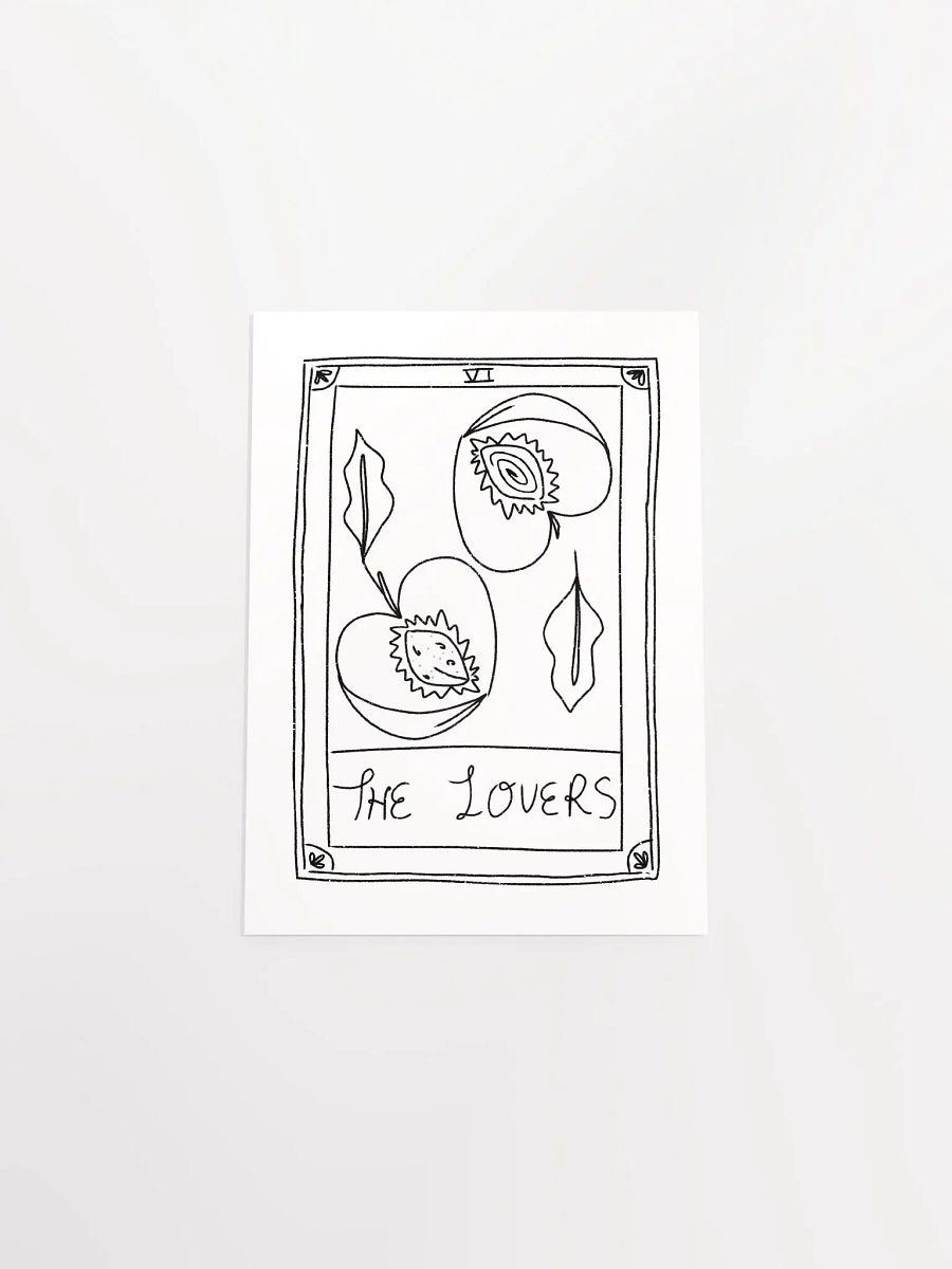 The Peach Lovers Art Print product image (4)