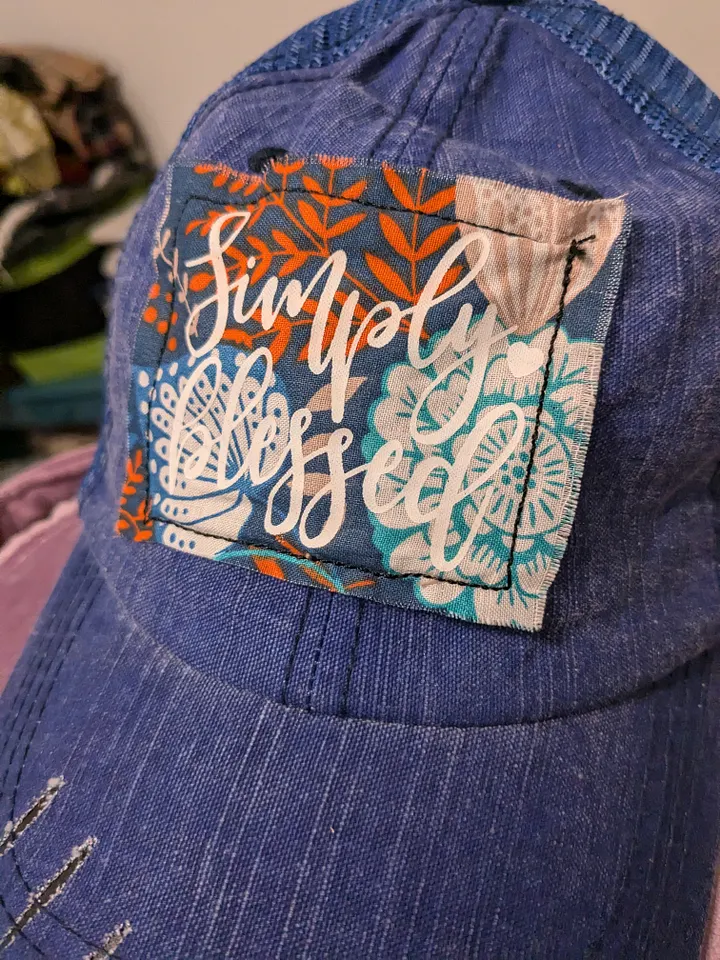 Blue Blessed Cap product image (1)