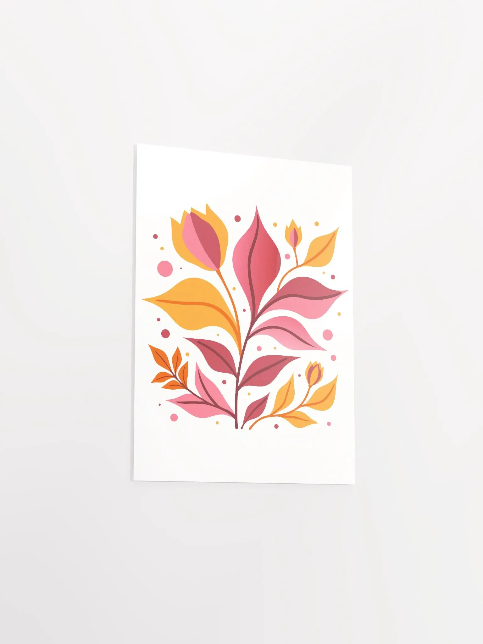 Vibrant Botanical Art Print - Modern Home Decor Poster product image (31)