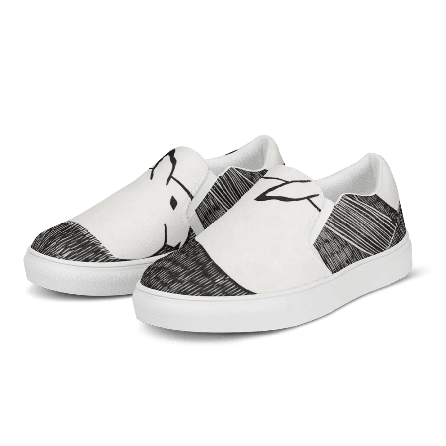 Premium White Men's Slip-On Shoes n. 18 product image (3)