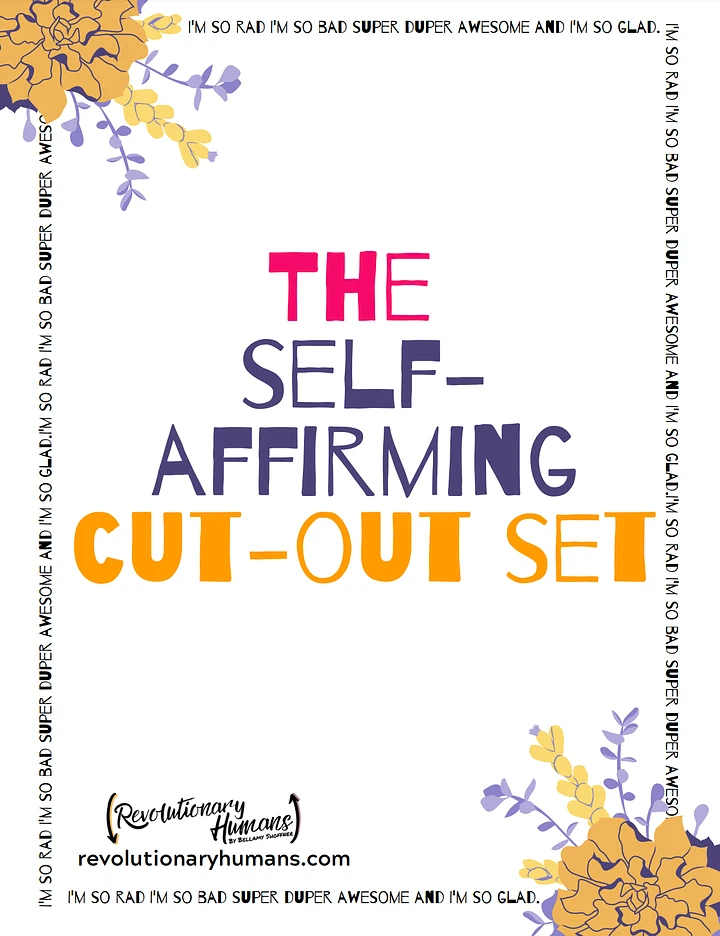 Self-Affirming Cut-Out Sets for Collaging product image (1)