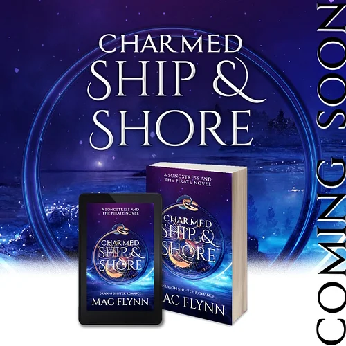 There are only two more days until my latest novel, CHARMED SHIP & SHORE, is published.

The high seas and another adventure ...