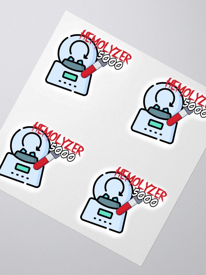 "Hemolyzer 5000" Centrifuge Sticker product image (4)