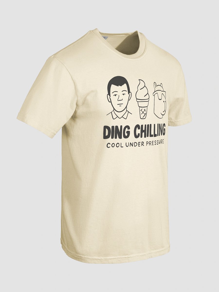 Ding Chilling – Cool Under Pressure | Funny Chess Meme Design | T-Shirt Light product image (8)