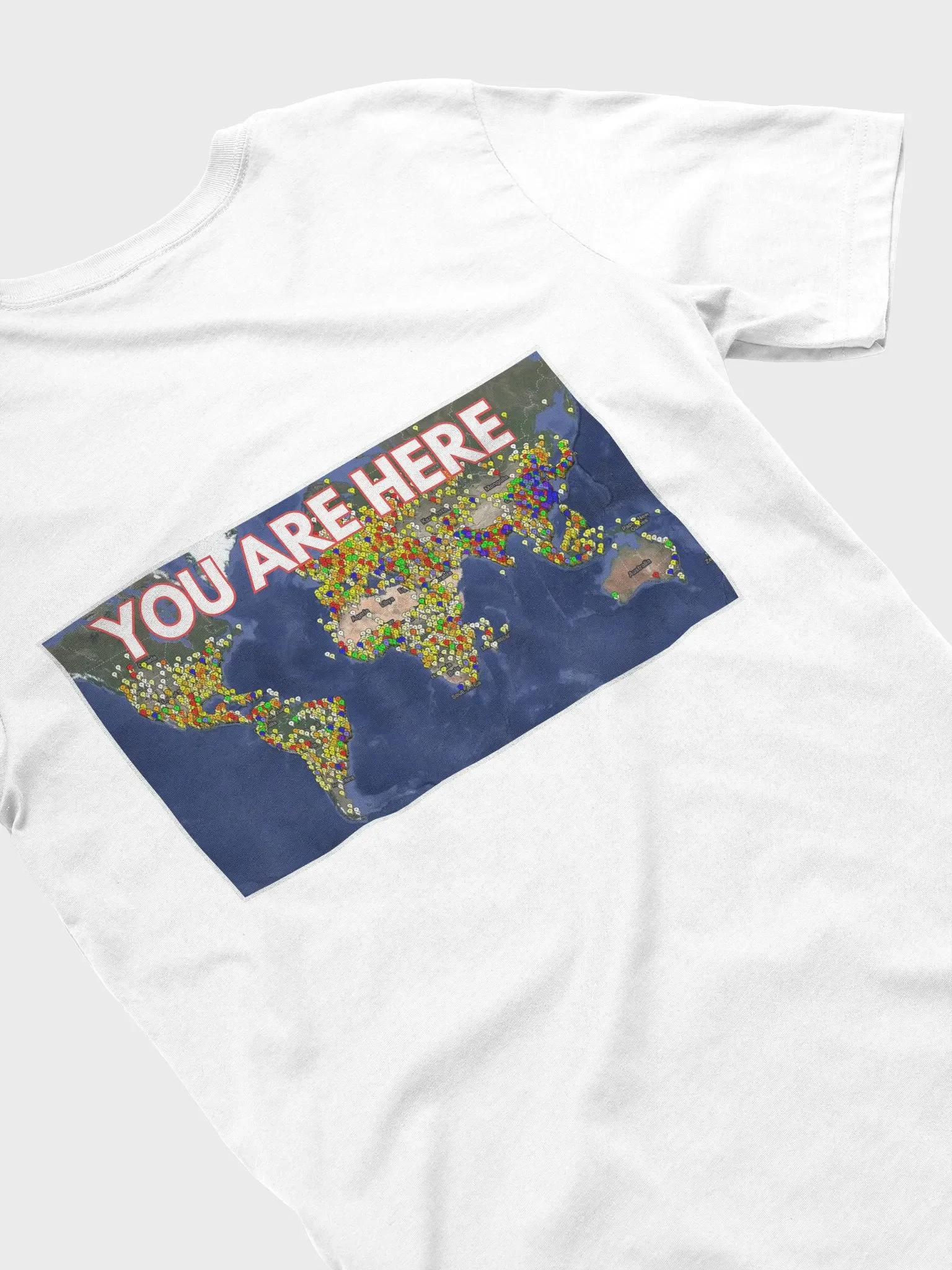 hugequiz World "You Are Here" T-Shirt product image (311)