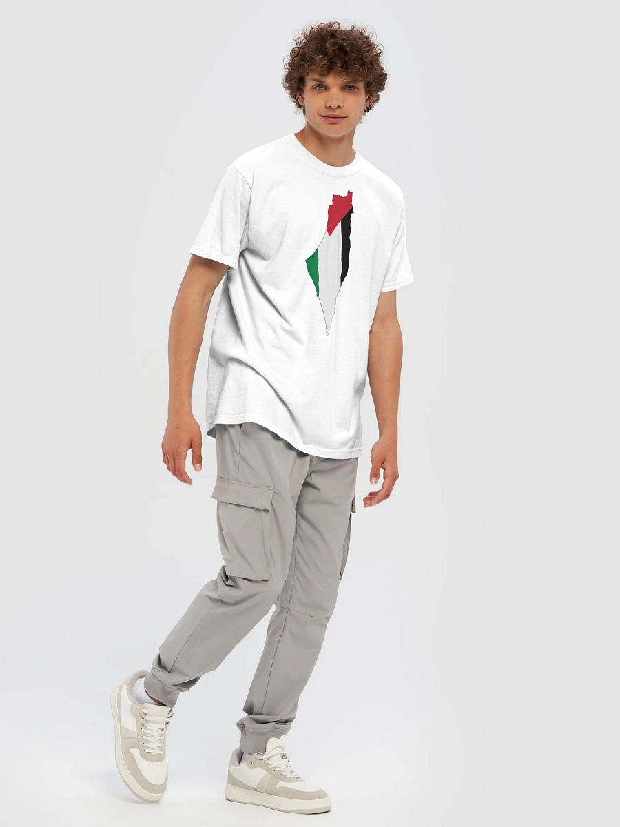 Palestine Map - White T-Shirt product image (7)