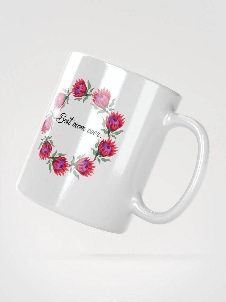 Best mom Floral Wreath Mug product image (5)