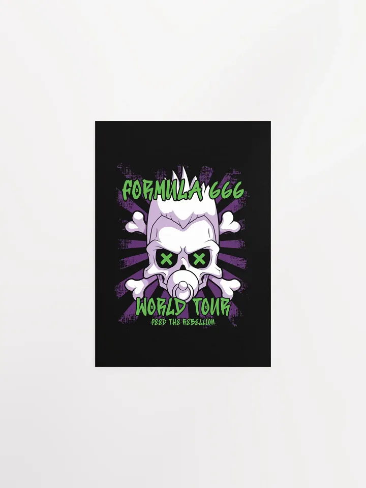 Formula 666 Punk Rock Poster – Feed the Rebellion product image (4)