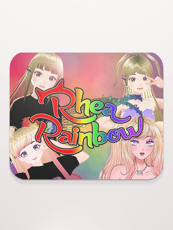 🌈Rhea Rainbow "POGgression" Mouse Pad product image (2)