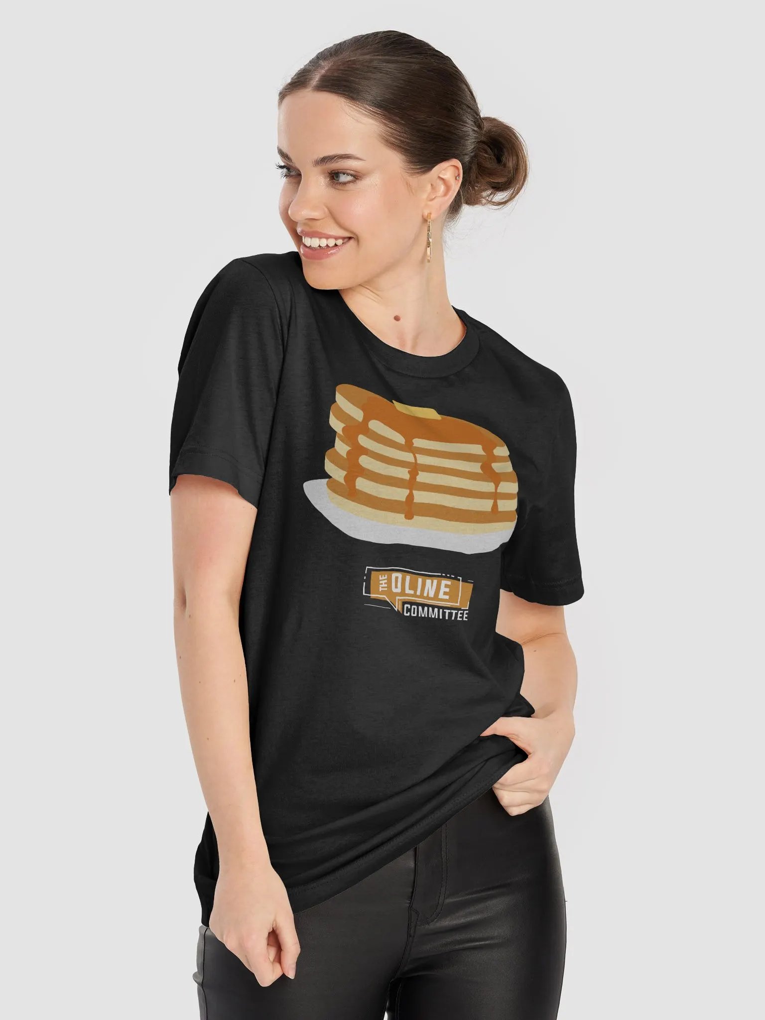 Official OLine Committee PANCAKES shirt! product image (8)