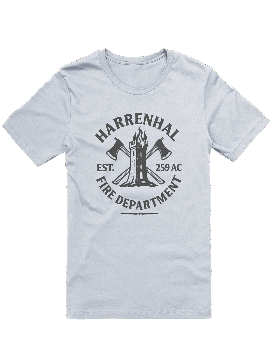 Harrenhal Fire Department T-Shirt – Funny Game of Thrones Parody Shirt – Medieval Fantasy Crest Tee product image (1)