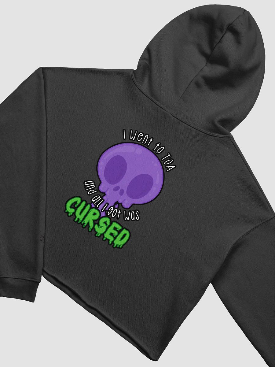 All I Got Was Cursed - Warlock - Crop Hoodie product image (7)
