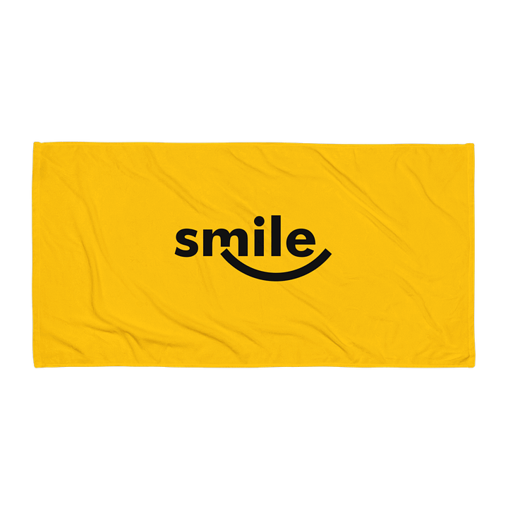 Smile 30"x60" Beach Towel product image (1)