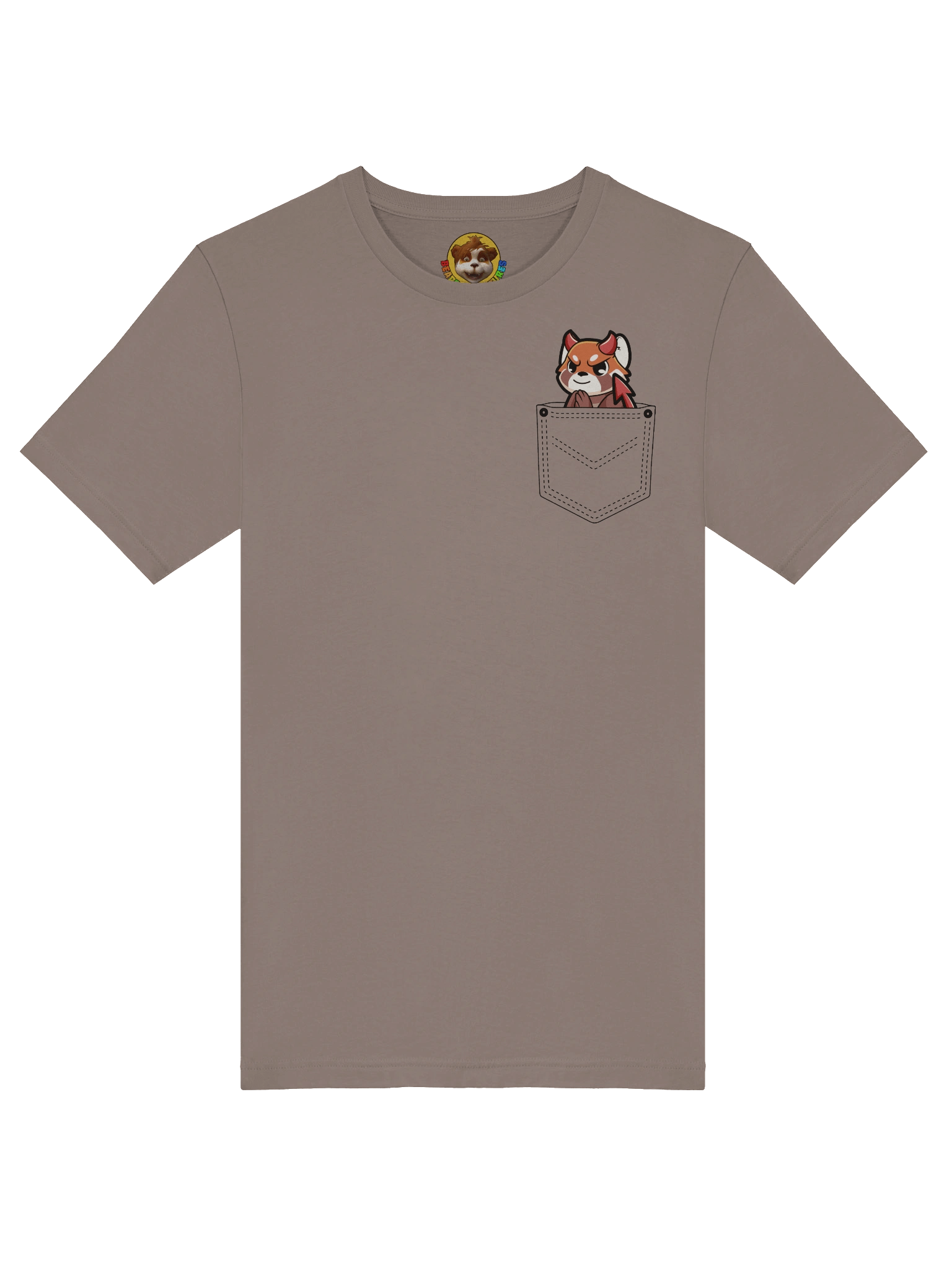 Pocket Devil Panda T-Shirt product image (48)