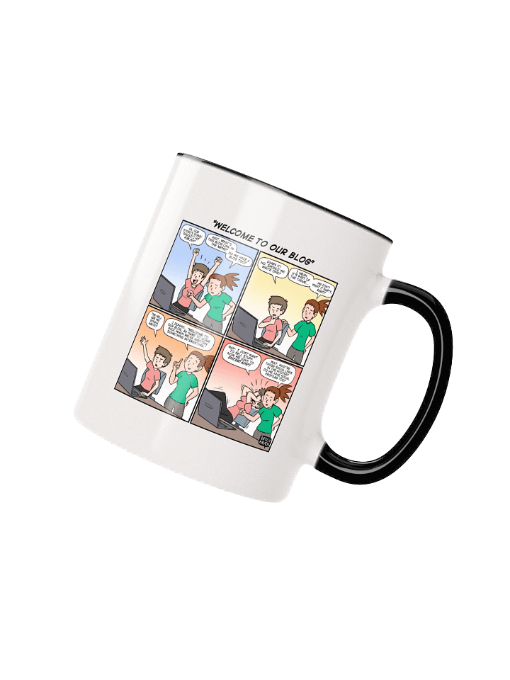 "Welcome to our blog" mug product image (3)