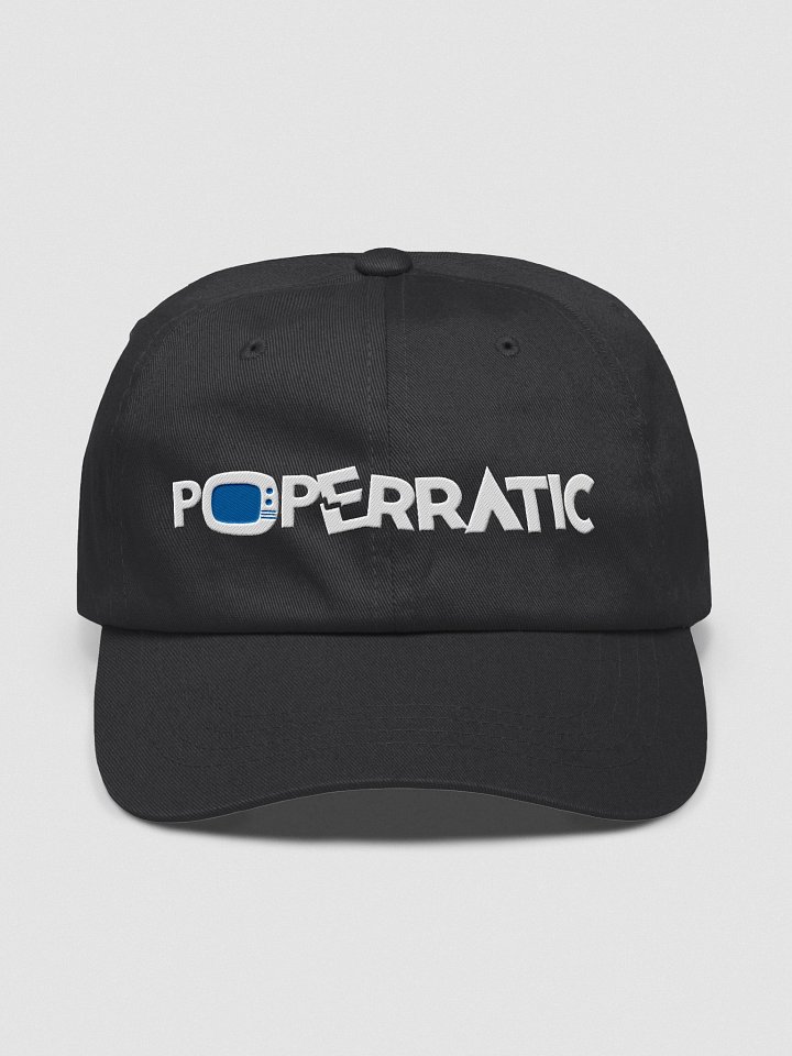 Poperratic - Embroidered Logo (White & Blue) Hat product image (5)