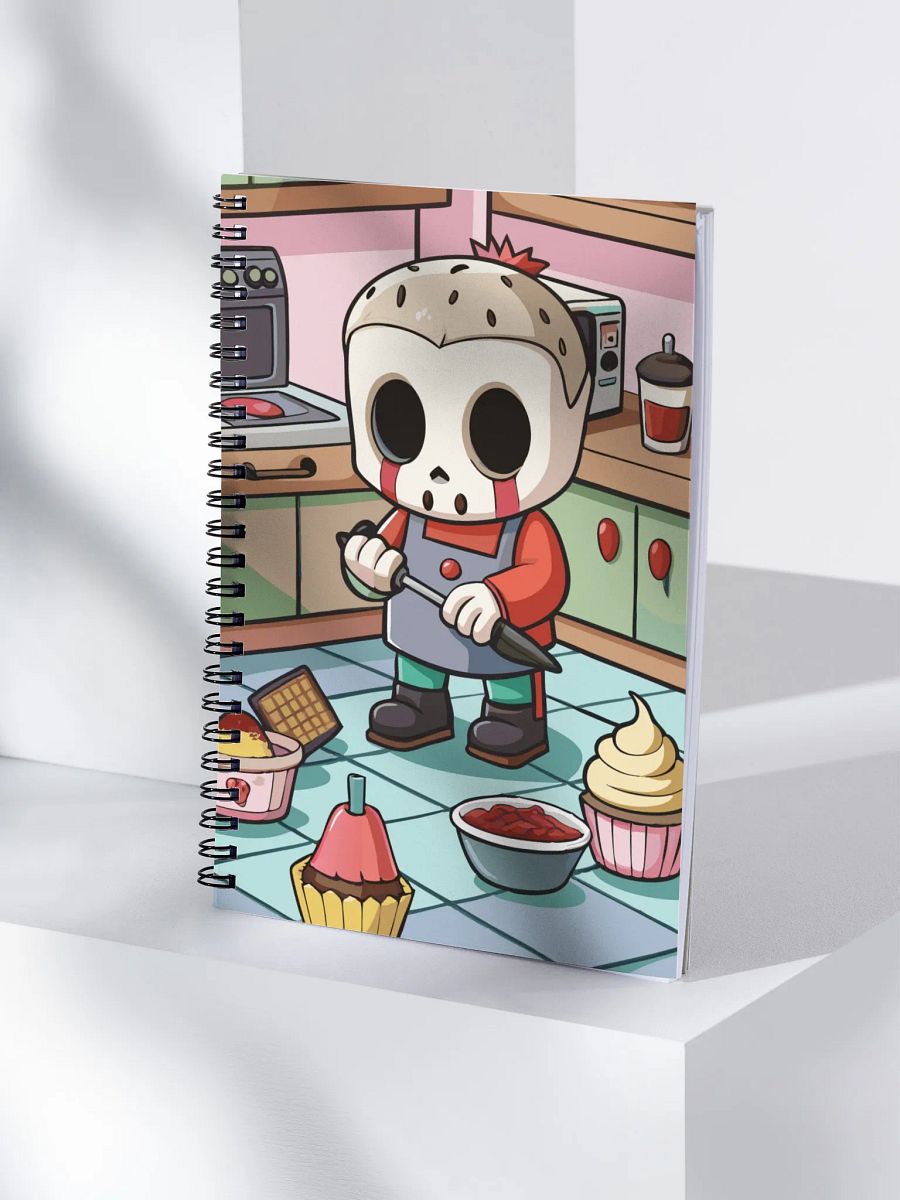 Sweet Nightmares – Chibi Slasher Baking Spiral Notebook product image (4)
