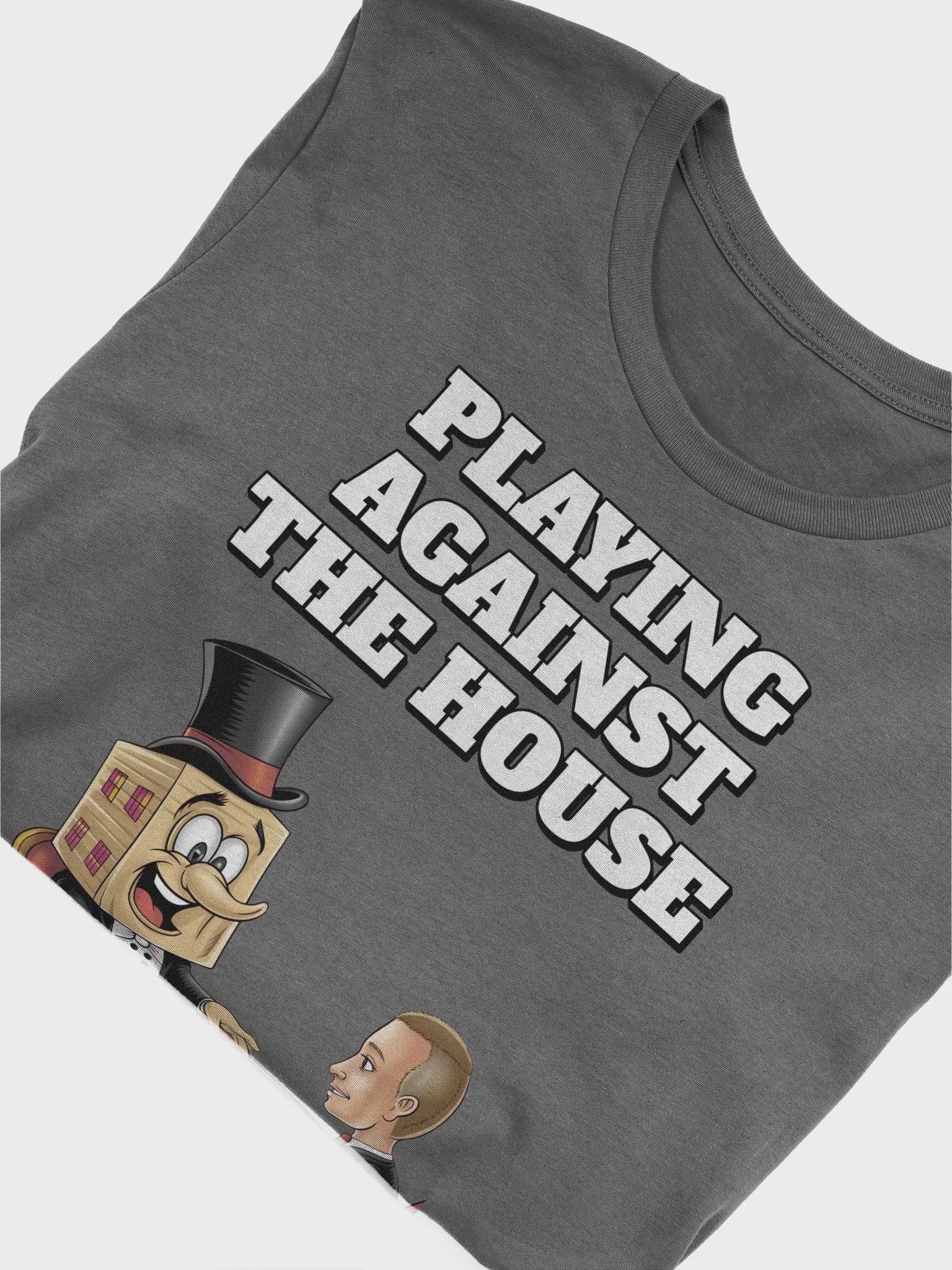 Playing Against The House - Funny Wordplay T-shirt product image (10)