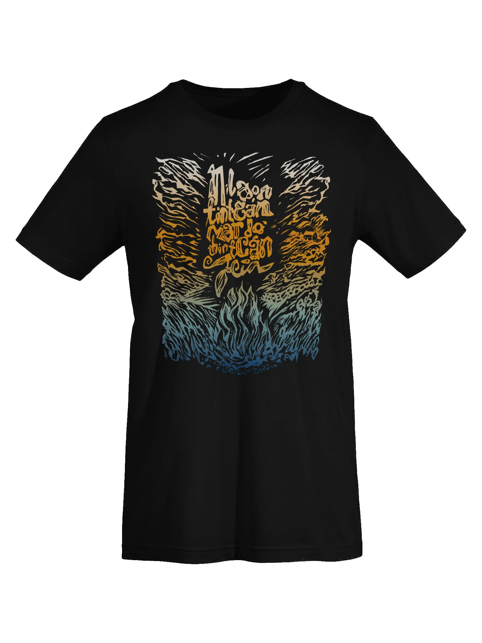 Níl aon tinteán mar do thinteán féin - Colour - Bella+Canvas Supersoft T-Shirt product image (4)