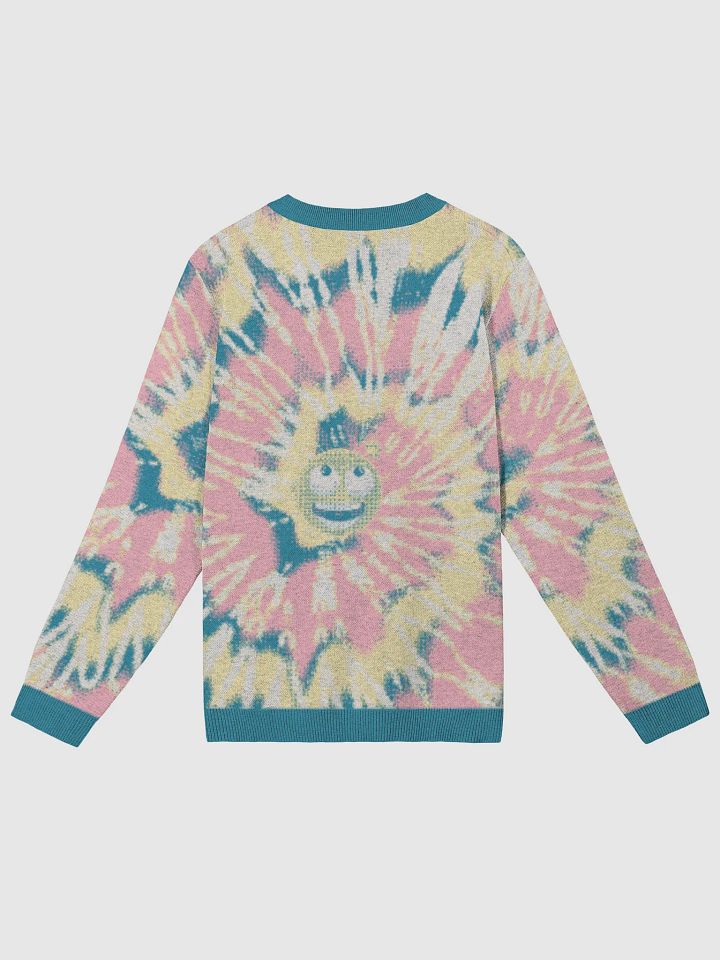 Smiley Tie-Dye Crewneck Sweater product image (2)