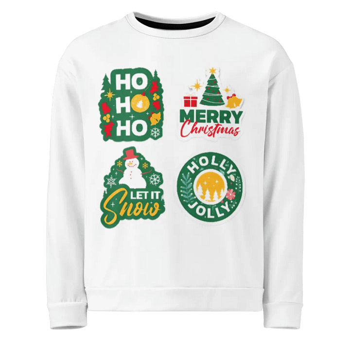 Festive All-Over Print Unisex Sweatshirt product image (1)