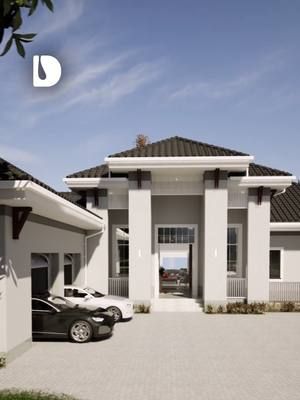 LINK to download:  https://dprodesign.shop/collections/one-storey-da13501a Think a bungalow can’t be luxury? THINK AGAIN… What if I told you that what you’re seeing in this video—a stunning tropical home on an 86x300 ft plot—can actually fit on just half an acre, a plot as small as 30 by 60 ft? This smart, spacious layout gives you: 🏠 3 large bedrooms—2 with private ensuite bathrooms 🚿 A shared guest bathroom 🔥 A convertible entertainment room that doubles as a FOURTH bedroom 🚗 A 2-car garage, with room to build a second one right across Inside? It’s all comfort and functionality: 🍽 Bright, open-plan kitchen, living, and dining area 🧺 Laundry room with dog shower + space for a backup fridge 🥫 A walk-in pantry for neat, hidden storage Step outside to your private paradise: 🍖 Outdoor kitchen with a toilet for easy poolside access 🏊‍♂ Swimming pool with cabana, firepit, and an outdoor shower 🔥 The two kids bedrooms even have their own firepit patios 🛡 And every outdoor space is bug-screen protected 💼 You also get dedicated home offices, a private gym, and enough breathing room for work, rest, and play. And yes—downloadable plans include: 🎨 Ceiling designs for that polished interior finish. 🌿 Landscaping layout for that resort-style outdoor flow 📐 Full architectural drawings ready to build in both metric and imperial units 📥 Tap the link to download instantly—and if you purchase today, enjoy a massive 75% OFF as part of our limited-time launch offer! 🎯 What’s YOUR favorite part of this design? Comment with an emoji—🔥 for the firepit, 🐾 for the dog shower, or 🌴 for the backyard cabana! Let’s see which one wins... #dprodesign #whattowatch #architecture