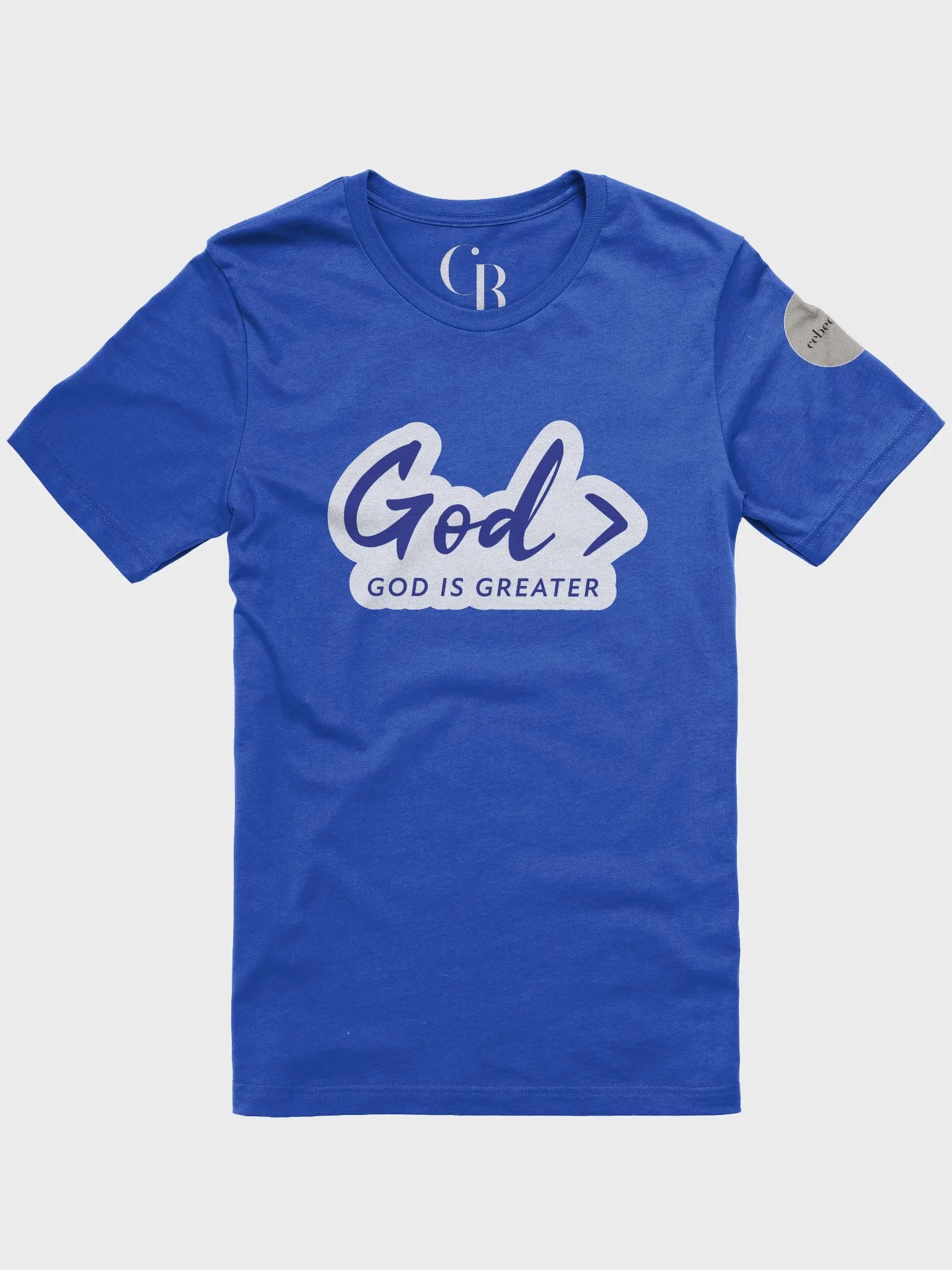 God > - (BLUE TEXT) product image (4)