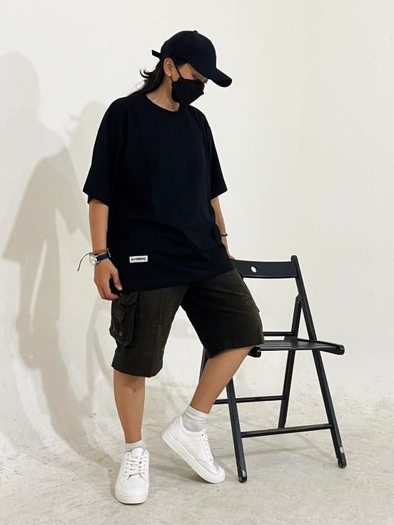 Oversized T-shirt BLACK