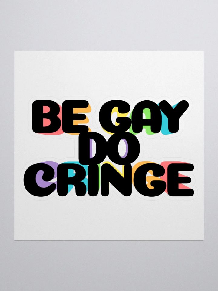 Cringe Sticker product image (1)