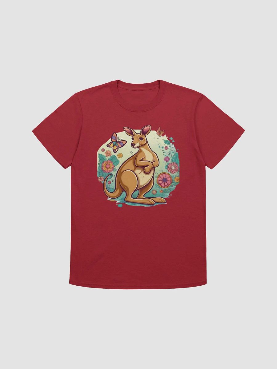 Whimsical Kangaroo Garden T-Shirt product image (4)