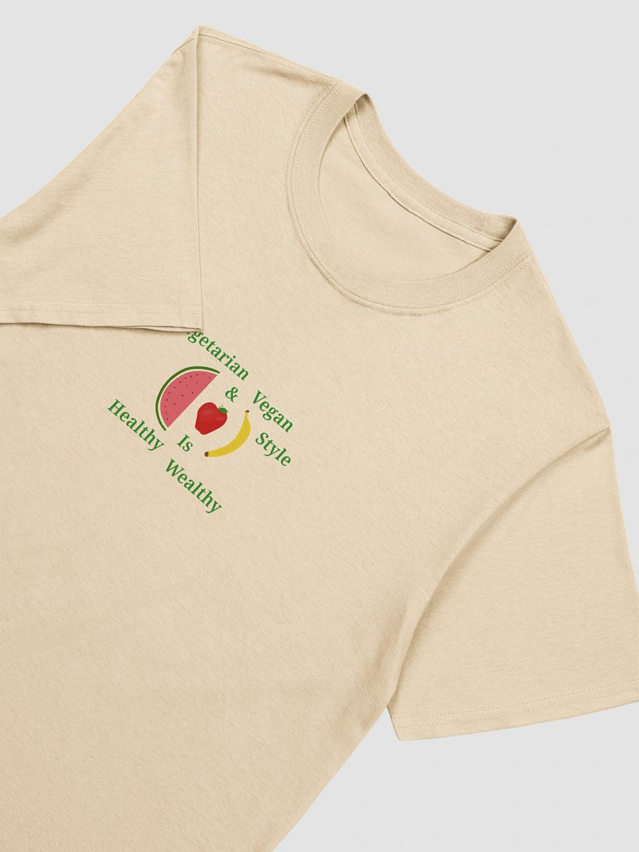 Healthy & Wealthy Vegan T-Shirt product image (7)