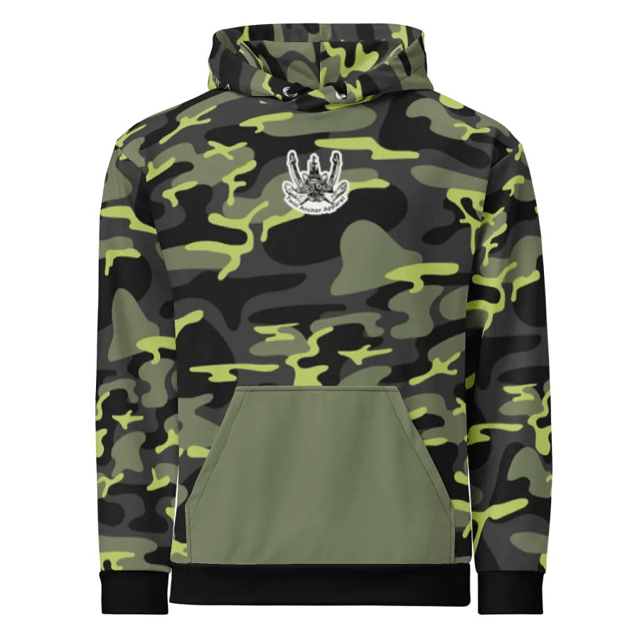 Green Camouflage Anchor Hoodie product image (4)