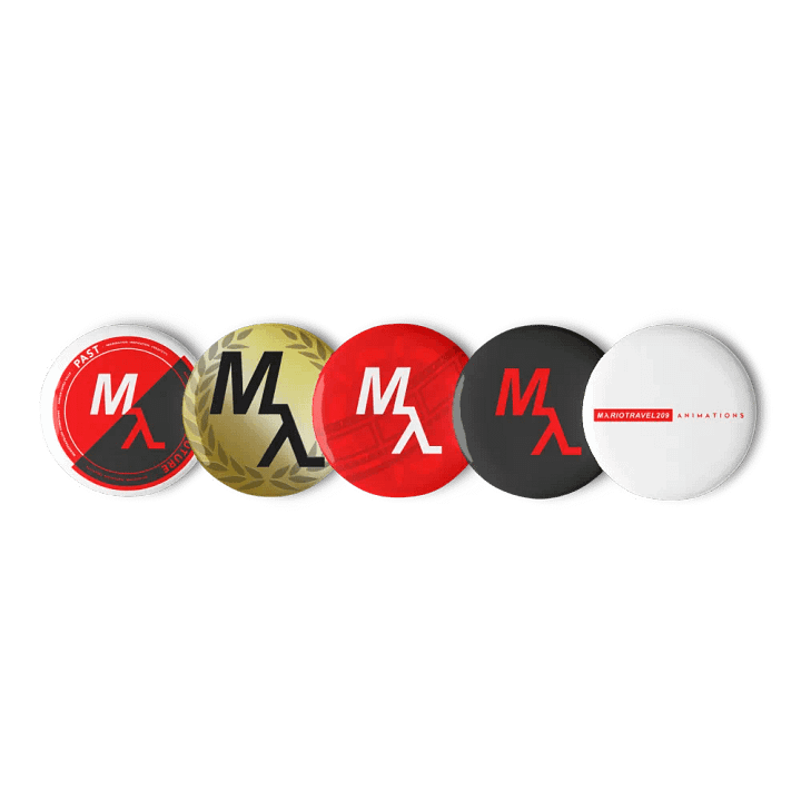 Pin Set - Mariotravel209 Animations product image (1)