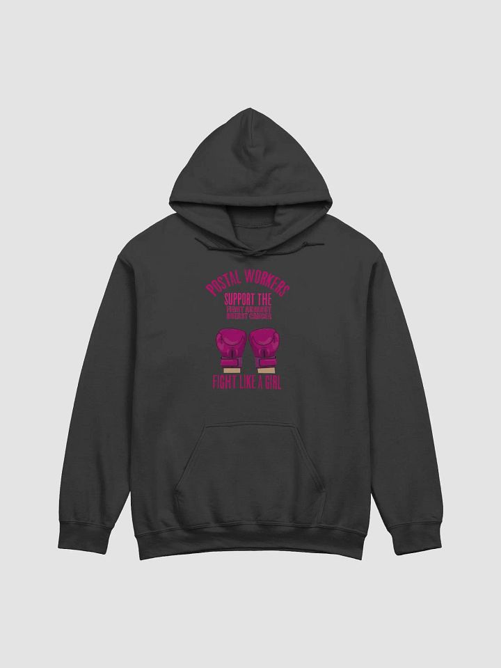 POSTAL WORKER BREAST CANCER SUPPORT THE FIGHT HOODIE product image (3)