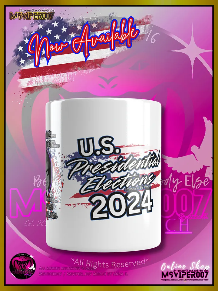 Mug - MsViper007's "Does That Sound Familiar?" - 2024 U.S. Elections Mugs By Anna H. product image (2)