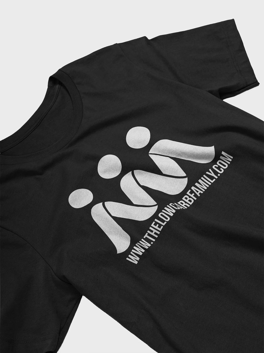 The Low Carb Family Black Logo T-shirt product image (1)