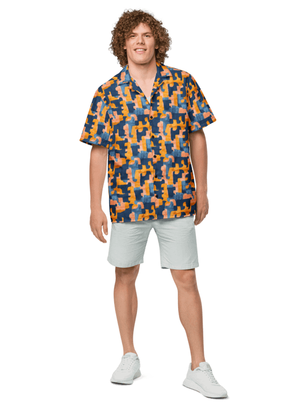 Flowing Shapes | Unisex Hawaiian Shirt product image (1)