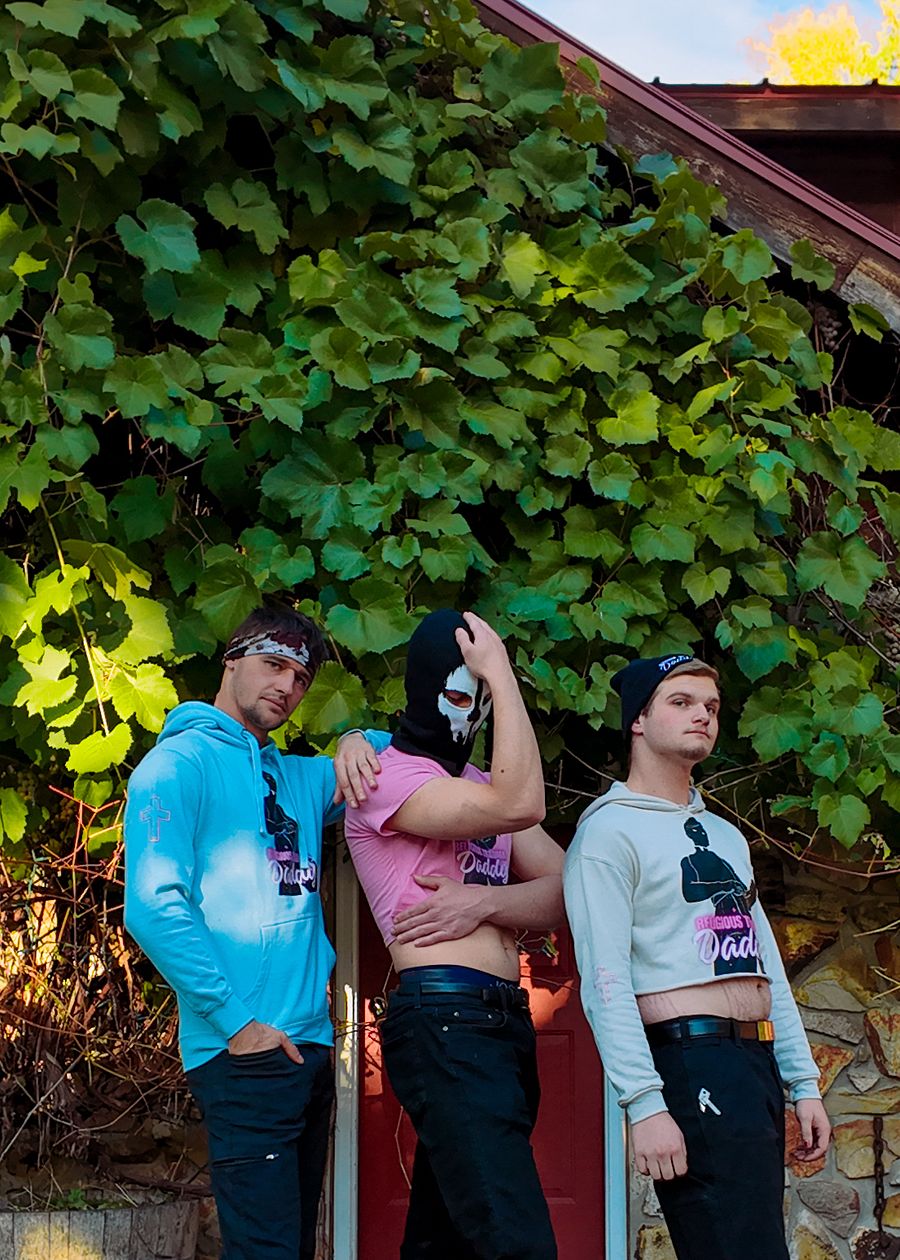 Religious Trauma Daddy | Crop Hoodie product image (20)