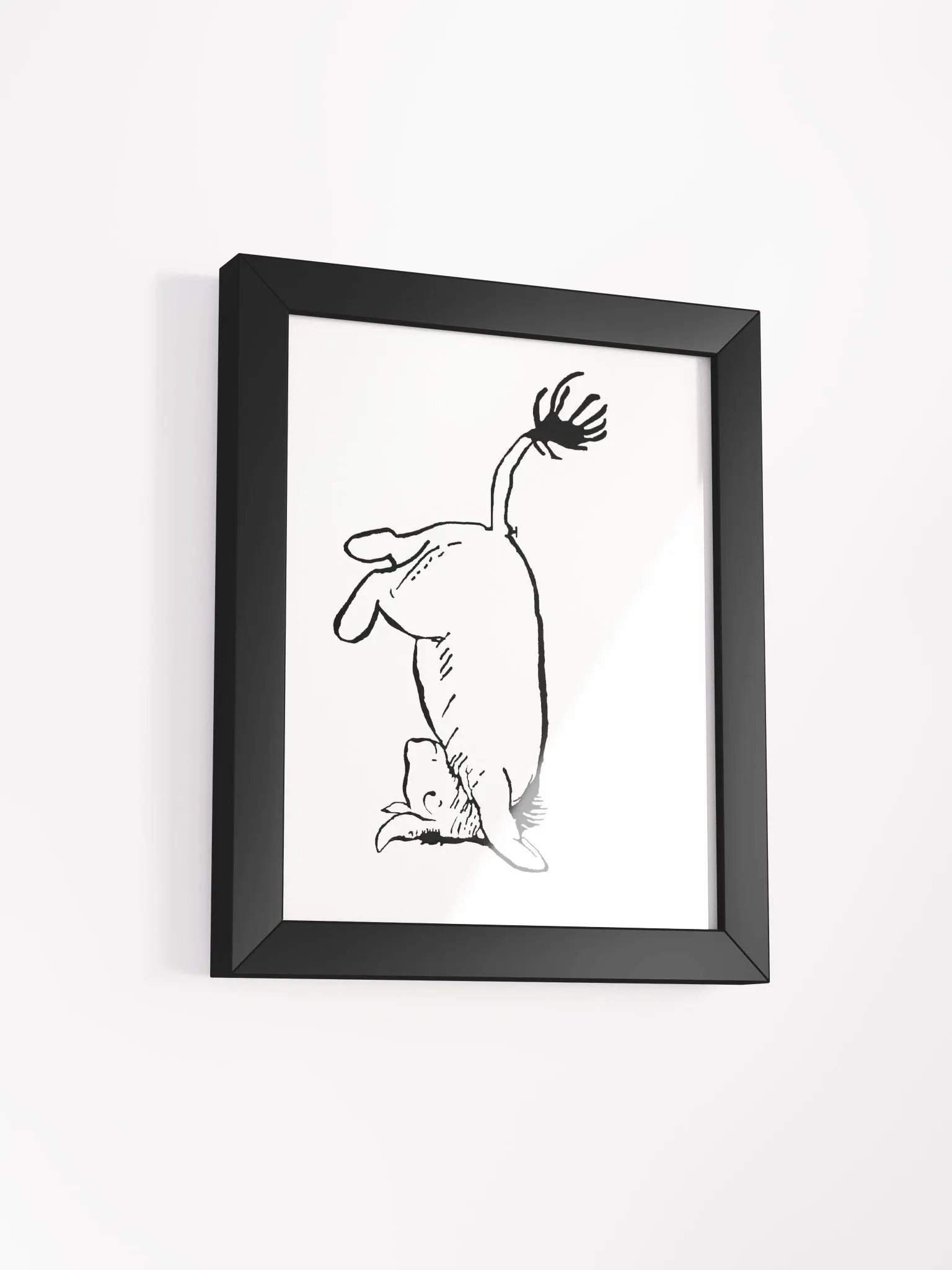 Eeyore Upside Down Framed Artwork product image (2)