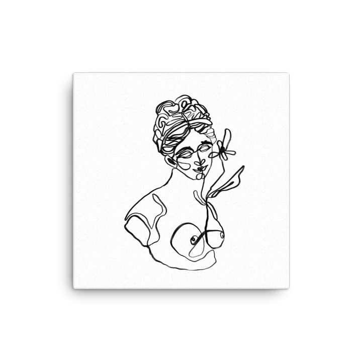 Aphrodite Line Art Canvas product image (1)
