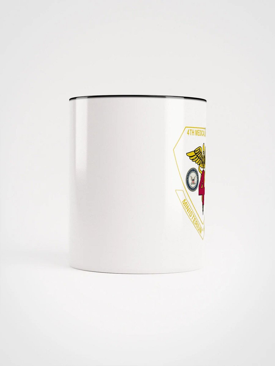 4th Medical Battalion: Coffee Cup White Exterior/Black Interior product image (5)
