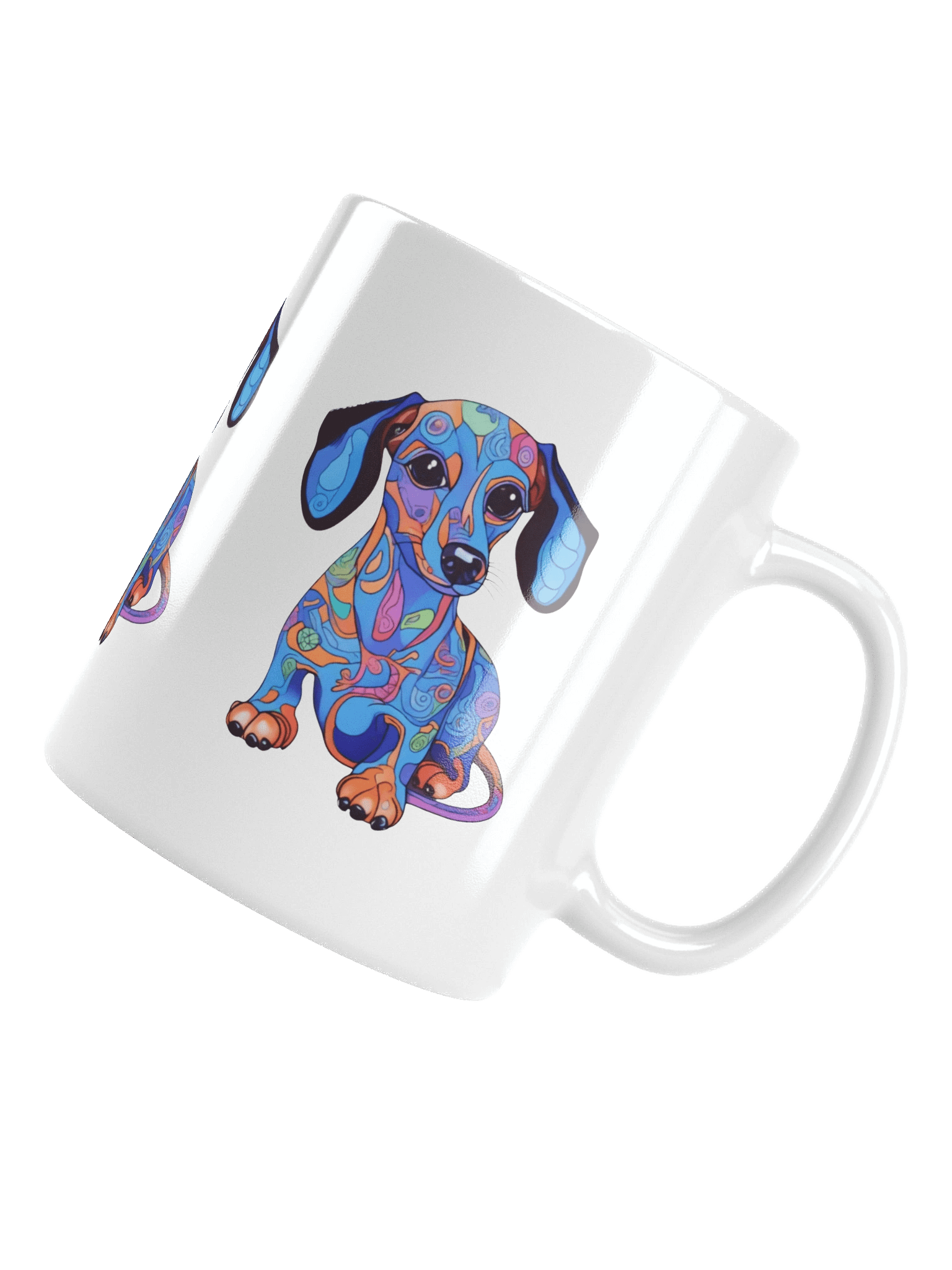 Psychedelic Dachshund #1 - Mug product image (6)